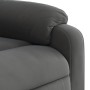 Sillón reclinable masaje elevable tela microfibra gris oscuro de , Sillones - Ref: Foro24-3204938, Precio: 337,37 €, Descuent...