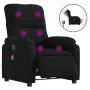 Electric Massage Recliner Black Microfiber Fabric by , Armchairs - Ref: Foro24-3204925, Price: 268,23 €, Discount: %
