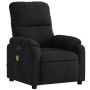 Sillón reclinable de masaje eléctrico tela de microfibra negro de , Sillones - Ref: Foro24-3204925, Precio: 265,66 €, Descuen...