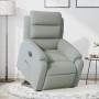 Sillón eléctrico reclinable elevable de terciopelo gris claro de , Sillones - Ref: Foro24-3205114, Precio: 312,45 €, Descuent...
