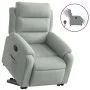 Sillón eléctrico reclinable elevable de terciopelo gris claro de , Sillones - Ref: Foro24-3205114, Precio: 329,10 €, Descuent...