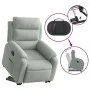 Sillón eléctrico reclinable elevable de terciopelo gris claro de , Sillones - Ref: Foro24-3205114, Precio: 329,10 €, Descuent...