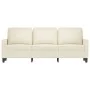 Sofá de 3 plazas terciopelo color crema 180 cm de , Sofás - Ref: Foro24-359217, Precio: 333,43 €, Descuento: %