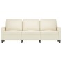 Sofá de 3 plazas terciopelo color crema 180 cm de , Sofás - Ref: Foro24-359217, Precio: 332,76 €, Descuento: %