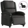 Sillón reclinable eléctrico de cuero auténtico negro de , Sillones - Ref: Foro24-3204254, Precio: 384,93 €, Descuento: %