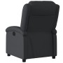 Sillón reclinable eléctrico de cuero auténtico negro de , Sillones - Ref: Foro24-3204254, Precio: 377,57 €, Descuento: %