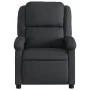 Sillón reclinable eléctrico de cuero auténtico negro de , Sillones - Ref: Foro24-3204254, Precio: 384,93 €, Descuento: %