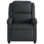Sillón reclinable eléctrico de cuero auténtico negro de , Sillones - Ref: Foro24-3204254, Precio: 377,57 €, Descuento: %