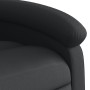 Sillón reclinable eléctrico de cuero auténtico negro de , Sillones - Ref: Foro24-3204254, Precio: 377,57 €, Descuento: %