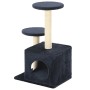 Rascador para gatos con poste de sisal 60 cm azul oscuro de vidaXL, Mobiliario para gatos - Ref: Foro24-170521, Precio: 33,54...