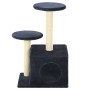 Rascador para gatos con poste de sisal 60 cm azul oscuro de vidaXL, Mobiliario para gatos - Ref: Foro24-170521, Precio: 33,54...