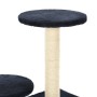 Rascador para gatos con poste de sisal 60 cm azul oscuro de vidaXL, Mobiliario para gatos - Ref: Foro24-170521, Precio: 33,54...