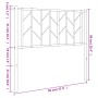 Cabecero de metal negro 90 cm de , Cabeceros y pies de cama - Ref: Foro24-374465, Precio: 23,01 €, Descuento: %
