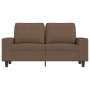 Sofá de 2 plazas de tela marrón 120 cm de , Sofás - Ref: Foro24-359386, Precio: 268,44 €, Descuento: %