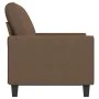 2 seater brown fabric sofa 120 cm by , Sofas - Ref: Foro24-359386, Price: 264,03 €, Discount: %