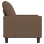 Sofá de 2 plazas de tela marrón 120 cm de , Sofás - Ref: Foro24-359386, Precio: 268,44 €, Descuento: %