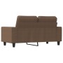 Sofá de 2 plazas de tela marrón 120 cm de , Sofás - Ref: Foro24-359386, Precio: 268,44 €, Descuento: %