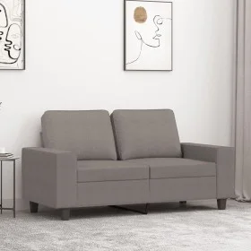 Sofá de 2 plazas de tela gris taupé 120 cm de , Sofás - Ref: Foro24-359390, Precio: 277,65 €, Descuento: %
