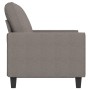 Sofá de 2 plazas de tela gris taupé 120 cm de , Sofás - Ref: Foro24-359390, Precio: 286,59 €, Descuento: %
