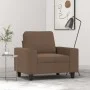 Sillón de tela marrón 60 cm de , Sofás - Ref: Foro24-359378, Precio: 208,36 €, Descuento: %
