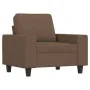 Sillón de tela marrón 60 cm de , Sofás - Ref: Foro24-359378, Precio: 208,36 €, Descuento: %
