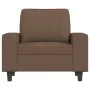 Sillón de tela marrón 60 cm de , Sofás - Ref: Foro24-359378, Precio: 208,36 €, Descuento: %