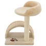 Rascador para gatos con poste de sisal 40 cm beige y marrón de vidaXL, Mobiliario para gatos - Ref: Foro24-170544, Precio: 36...