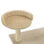 Rascador para gatos con postes rascadores de sisal 95 cm beige de vidaXL, Mobiliario para gatos - Ref: Foro24-170514, Precio:...