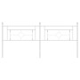 Cabecero de metal blanco 193 cm de , Cabeceros y pies de cama - Ref: Foro24-374425, Precio: 41,73 €, Descuento: %