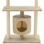 Rascador para gatos con postes rascadores de sisal 95 cm beige de vidaXL, Mobiliario para gatos - Ref: Foro24-170514, Precio:...