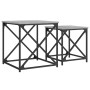 Mesas de centro apilables 2 pzas madera ingeniería gris Sonoma de , Mesas de centro - Ref: Foro24-838946, Precio: 55,02 €, De...