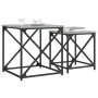Stackable coffee tables 2 pieces Sonoma gray engineered wood by , Coffee table - Ref: Foro24-838946, Price: 54,32 €, Discount: %