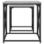 Stackable coffee tables 2 pieces Sonoma gray engineered wood by , Coffee table - Ref: Foro24-838946, Price: 54,32 €, Discount: %