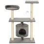 Rascador para gatos con postes rascadores de sisal 95 cm gris de vidaXL, Mobiliario para gatos - Ref: Foro24-170512, Precio: ...