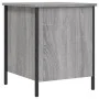 Sonoma gray engineered wood storage bench 40x42.5x50cm by , Benches for halls and storage - Ref: Foro24-839011, Price: 41,52 ...