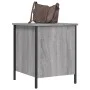 Sonoma gray engineered wood storage bench 40x42.5x50cm by , Benches for halls and storage - Ref: Foro24-839011, Price: 41,52 ...