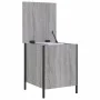 Sonoma gray engineered wood storage bench 40x42.5x50cm by , Benches for halls and storage - Ref: Foro24-839011, Price: 41,52 ...