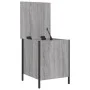 Sonoma gray engineered wood storage bench 40x42.5x50cm by , Benches for halls and storage - Ref: Foro24-839011, Price: 41,52 ...