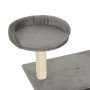 Rascador para gatos con postes rascadores de sisal 95 cm gris de vidaXL, Mobiliario para gatos - Ref: Foro24-170512, Precio: ...