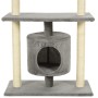 Rascador para gatos con postes rascadores de sisal 95 cm gris de vidaXL, Mobiliario para gatos - Ref: Foro24-170512, Precio: ...