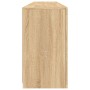 Aparador con luces LED roble Sonoma 164x37x67 cm de , Aparadores - Ref: Foro24-3209053, Precio: 228,33 €, Descuento: %