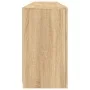 Sideboard with LED lights Sonoma oak 164x37x67 cm by , Sideboards - Ref: Foro24-3209053, Price: 221,71 €, Discount: %