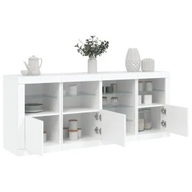 Aparador con luces LED blanco 164x37x67 cm de , Aparadores - Ref: Foro24-3209051, Precio: 224,10 €, Descuento: %