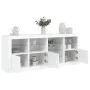 Aparador con luces LED blanco 164x37x67 cm de , Aparadores - Ref: Foro24-3209051, Precio: 224,10 €, Descuento: %