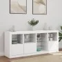 Aparador con luces LED blanco 164x37x67 cm de , Aparadores - Ref: Foro24-3209051, Precio: 224,10 €, Descuento: %