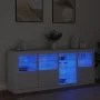 Aparador con luces LED blanco 164x37x67 cm de , Aparadores - Ref: Foro24-3209051, Precio: 224,10 €, Descuento: %