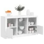 Aparador con luces LED blanco 123x37x67 cm de , Aparadores - Ref: Foro24-3209079, Precio: 175,75 €, Descuento: %