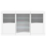 Aparador con luces LED blanco 123x37x67 cm de , Aparadores - Ref: Foro24-3209079, Precio: 179,95 €, Descuento: %