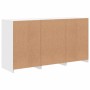 Aparador con luces LED blanco 123x37x67 cm de , Aparadores - Ref: Foro24-3209079, Precio: 179,95 €, Descuento: %