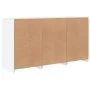 Aparador con luces LED blanco 123x37x67 cm de , Aparadores - Ref: Foro24-3209058, Precio: 172,36 €, Descuento: %